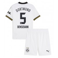 Dres Borussia Dortmund Ramy Bensebaini #5 Tretina pre deti 2024-25 Krátky Rukáv (+ trenírky)